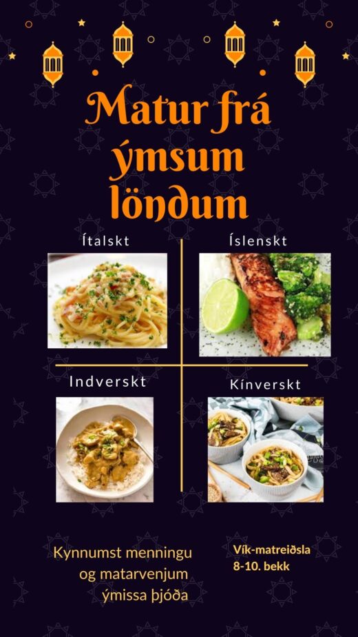 Matur frá ýmsum löndum