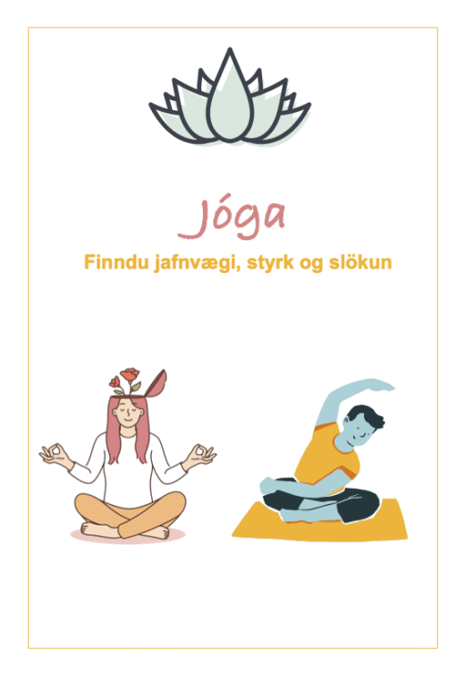 Jóga og gleði